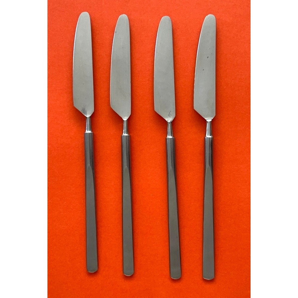 Copenhagen Cutlery OBELISK Erik Herlow Dinner Knife (4) Scandinavian Replacement